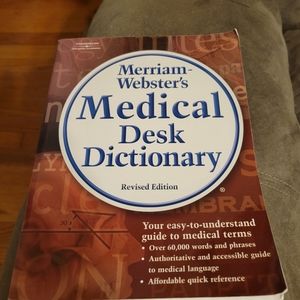 Merriam Webster Medical Desk Dictionary